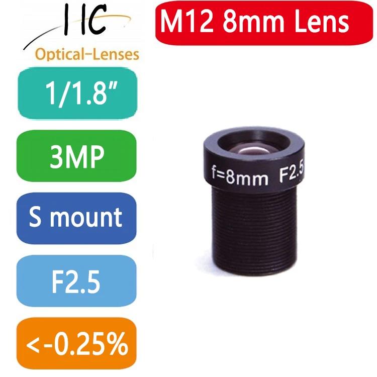 3 ް ȼ M12-Mount 8mm 1/1.8   F2.5   (  ) FA/Machine  ,  ۾ Ÿ 